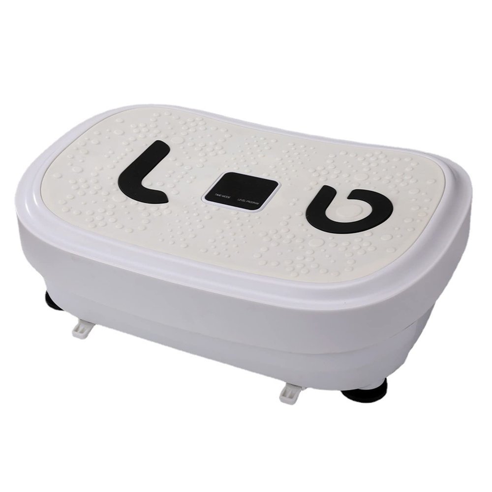 HAIZON Vibration Plate Exercise Machine - 99 Intensity Levels - Home Vibration Fitness Trainers - Full Body Workout Vibration Platform - Resistance Bands