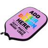 PrintOnDemand Customized Neoprene Racket Cover with Your Image Photo Text Logo, Personalized Paddle Covers Sleeves Fits Most Rackets, Plum, W8.26 xL11.6 view 3