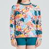 Girls Swimsuits Two Piece Rash Guard Set Long Sleeve Bathing Suit Swimwear with UPF 50+ Sun Protection Summer Beach Wear Green view 3
