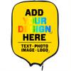 Customize Padded Pickleball Paddle Cover with Personalized Image Text Logo, Neoprene Cover Paddle Case Racket Cover, Fits Most Paddle, Gold, W8.26 xL11.6 view 1