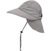 1 Pcs of Outdoor Unisex Sun Hat Wide Brim Neck Flap UV Protection SPF (Light Gray Neck Flap) view 1