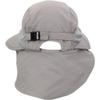 1 Pcs of Outdoor Unisex Sun Hat Wide Brim Neck Flap UV Protection SPF (Light Gray Neck Flap) view 3