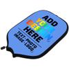 PrintOnDemand Customized Neoprene Racket Cover with Your Image Photo Text Logo, Personalized Paddle Covers Sleeves Fits Most Rackets, CornflowerBlue, W8.26 xL11.6 view 3