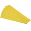 PATIKIL Pickleball Court Marking Kit, 12 Pack Court Line Marker Pickleball Lines for Outdoor Court PVC Plastic Line Markers, Yellow view 1