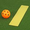 PATIKIL Pickleball Court Marking Kit, 12 Pack Court Line Marker Pickleball Lines for Outdoor Court PVC Plastic Line Markers, Yellow view 4