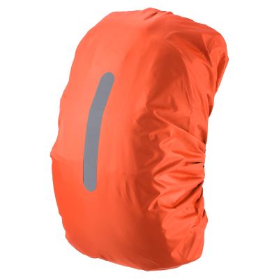 PATIKIL 75-85L Waterproof Backpack Rain Cover, Non-Slip Backpack Cover with Vertical Reflective Strap Stay Dry for Hiking, Camping, Hunting, XXL, Orange