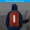 PATIKIL 75-85L Waterproof Backpack Rain Cover, Non-Slip Backpack Cover with Vertical Reflective Strap Stay Dry for Hiking, Camping, Hunting, XXL, Orange view 4