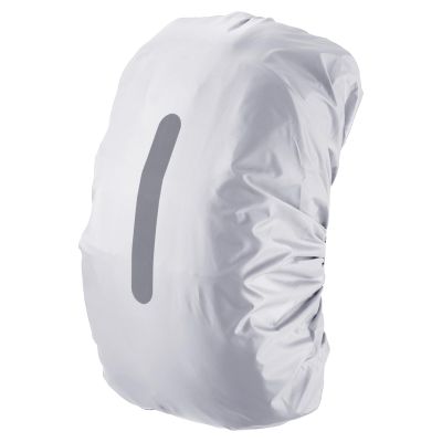 PATIKIL 75-85L Waterproof Backpack Rain Cover, Non-Slip Backpack Cover with Vertical Reflective Strap Stay Dry for Hiking, Camping, Hunting, XXL, Silver Tone