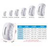 PATIKIL 75-85L Waterproof Backpack Rain Cover, Non-Slip Backpack Cover with Vertical Reflective Strap Stay Dry for Hiking, Camping, Hunting, XXL, Silver Tone view 2