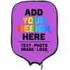 PrintOnDemand Customize Pickleball Paddle Cover Personalized Racquets Cover Sleeve Add Your Image Photo Logo Fits Most Rackets, MediumOrchid, W8.26 xL11.6 view 1