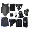 Sparring Gear Set Sparring Gear Set,Martial Arts Protector Equipments,Sanda Kickboxing Kit 11pcs Gear Set for Men (Color : Black1) view 1