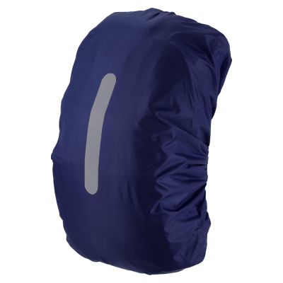 PATIKIL 75-85L Waterproof Backpack Rain Cover, Non-Slip Backpack Cover with Vertical Reflective Strap Stay Dry for Hiking, Camping, Hunting, XXL, Dark Blue