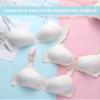 Happy Cherry Girls Teens Training Bras Cotton Lightly Padded Adjustable Sports Bra for Big Kids 12-14 Years view 2