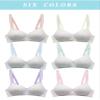 Happy Cherry Girls Teens Training Bras Cotton Lightly Padded Adjustable Sports Bra for Big Kids 12-14 Years view 3