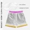 Ice Cream Boy Swim Trunks Waffle Or Cone Quick Dry Bathing Suit Swimsuit,Toddler Beach Board Shorts XL view 4