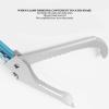NDNCZDHC Snake Catcher, 70CM Aluminum Alloy Non-Foldable Professional Snake Grabber Catcher Clip Blue Grip Tool view 3
