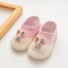 5 Wide Boys Shoes Cute Toddler Shoes Spring and Summer Boys and Girls Shoes Non Slip Soft Bottom 4c Shoes Baby Boy Pink view 2