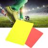 Football Red and Yellow Cards Record Soccer Games Referee Tool Equipment view 2