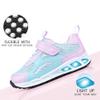 Floranate Light Up Toddler Size 10 Girls Shoes Purple Tennis Walking Sneakers (Purple Size 10) view 3