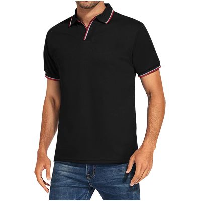 Muscularfit Slim Fit Button Down Shirts for Men Casual Stylish Short Sleeve Henley Shirt Summer Light Weight Sport Polo Shirt