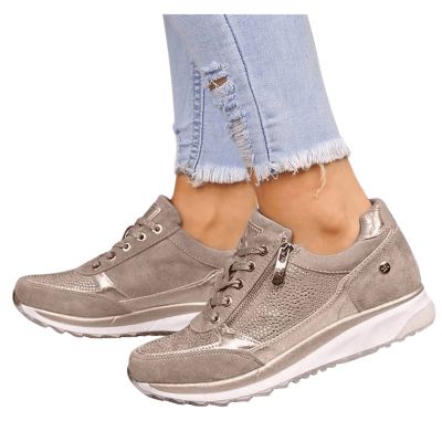 Womens Shoes Sneakers 7.5 Womens Walking Shoes Slip on Sneakers Lady Girls Platform Loafers Fashion Casual Athletic Gym Non Slip Tennis Running Shoes