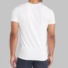 Tommy John Men's Second Skin 2.0 High Stylish V Neck Men's T-Shirt, Stay Tuck Design, Soft Comfortable Fit Premium Undershirt, Moisture Wicking Short Sleeve Mens T-Shirts, White, 4XL view 3