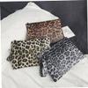 VALICLUD Trendy Bags for Women Leopard Wallet Trendy Handbags Hot Handbag Clutch Purse Leopard Grain Bag Envelope Bag Lady Bags Clutch Bag Brown Fashion Wristband Trendy Purse Leopard Bag view 4