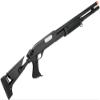Evike Airsoft - CYMA Standard M870 3-Round Burst Multi-Airsoft Shotshell Loading Airsoft Shotgun (Model: Retractable Stock) view 2