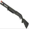Evike Airsoft - CYMA Standard M870 3-Round Burst Multi-Airsoft Shotshell Loading Airsoft Shotgun with Full Stock view 1