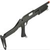 Evike Airsoft - CYMA Standard M870 3-Round Burst Multi-Airsoft Shotshell Loading Airsoft Shotgun (Model: Folding Stock CQB) - (PID: 63536) view 2