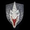 WizKids D&D Replicas of The Realms: White Dragon Trophy Plaque Dungeons and Dragons view 3