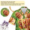 228CLOSET Tacos Hawaiian Shirt for Men - Mexican Cuisine Button Down Shirt Men, Mens Hawaiian Shirt Set 11 Size XL view 3
