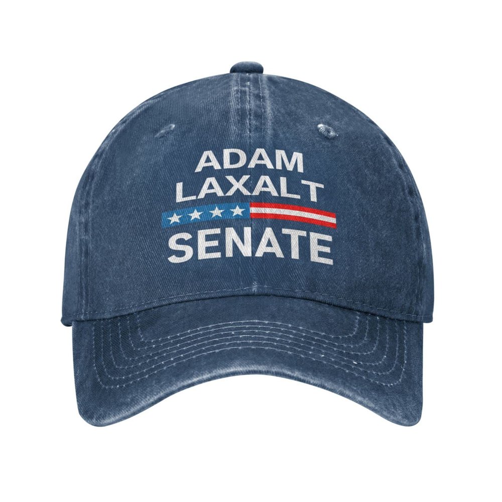 Adam Laxalt 2022 Senate Election Nevada Novelty Baseball Cap Classic Hat for Men Women Adjustable Navy Blue