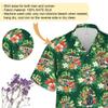 228CLOSET Skeleton Hawaiian Shirt for Men - Tropical Leaves Button Down Shirt Men, Mens Hawaiian Shirt Set 11 Size S view 3