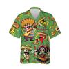 228CLOSET Mexican Guitarist Hawaiian Shirt for Men - Taco Button Down Shirt Men, Mens Hawaiian Shirt Set 11 Size 5XL view 1