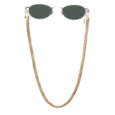 AllenCOCO Glasses Chian, Rose Gold Plated Glowing Eyeglass Chains Sunglass Retainer Strap Eyewear Retainer Eyeglass Strap Holder for Women
