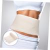 DOITOOL Postpartum Belly Band Wrap 3 Rolls Cotton Compression Support for Women Waist Pelvic Recovery Breathable Corset Wrap for Back Pain Relief after Childbirth view 2