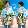 228CLOSET Cow & Beer Hawaiian Shirt for Men - Cow Lovers Button Down Shirt Men, Mens Hawaiian Shirt Set 16 Size S view 2