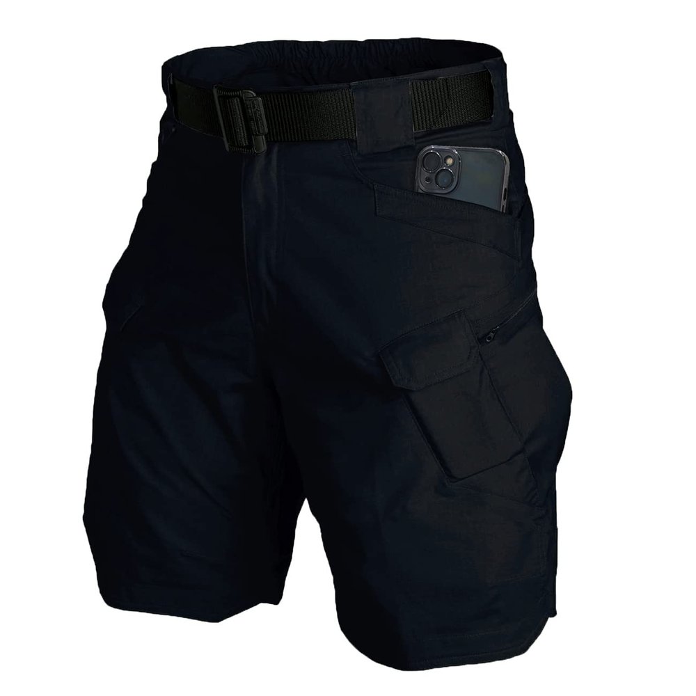 Cargo Utility Work Fishing Shorts Men Cotton Sports Tactical Wear Hiking Hunting Short Zipper Pockets