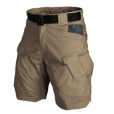 Cargo Utility Work Fishing Shorts Men Cotton Sports Tactical Wear Hiking Hunting Short Zipper Pockets