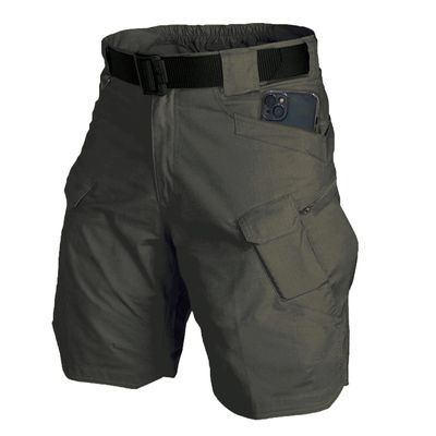 Cargo Utility Work Fishing Shorts Men Cotton Sports Tactical Wear Hiking Hunting Short Zipper Pockets