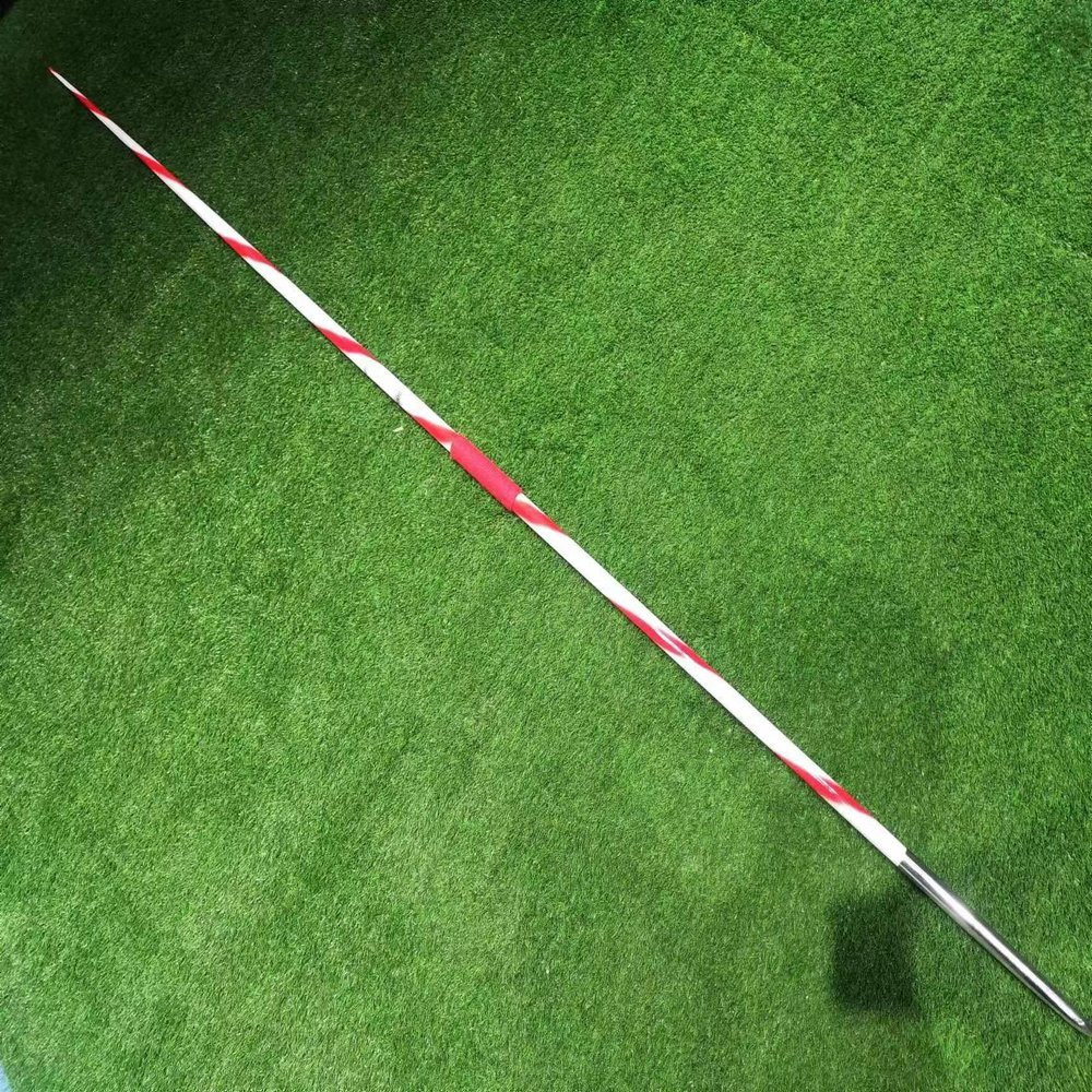Red and White Color Competition javelins 800g - Adult Men Boy's 800 Gram Rated 85Meter Track & Field Javelin for Competition and Training