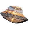 Hawaii Tropical Beach Bucket Hat for Women Men Summer Travel Beach Sun Hat Outdoor Cap Unisex Hawaiian Bucket Hats view 2