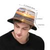 Hawaii Tropical Beach Bucket Hat for Women Men Summer Travel Beach Sun Hat Outdoor Cap Unisex Hawaiian Bucket Hats view 3