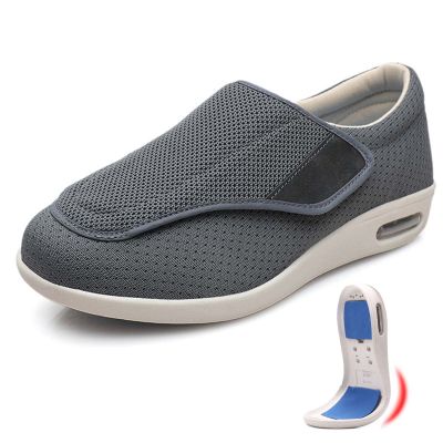 Women's Walking Shoes with Arch Support,with Removable Memory Foam Insoles Lightweight for Seniors Swollen Feet Men 7.5/Women 9