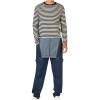 Dgoopd Men's Denim Bib Overalls Big & Tall Fashion Duck Casual Jean Loose Fit Breathable Jumpsuit Pants Workwear view 4