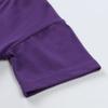 Kids Tales Teen Summer Outfits Set Boys Girls Drop Shoulder Tee Tops Athletic Shorts Round Neck Solid T-shirt+ Biker Shorts view 3
