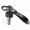 YaaNatural Yaa Catchy Premium Leather & Metal Keychain And Keyring Compatible With Royal Enfield (Black) view 2
