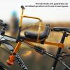 OUSEXI Front Child Bike Seat,Foldable Front Mounted Kids with Backrest and Footrest, Child Bicycle Seat Design for Bicycles Pedal Scooter view 3