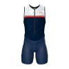Sparx Men's Premium Triathlon Suit  Padded, Quick-Dry, Compression Fit, Lightweight Tri Suit for Swim, Bike, Run Race & Training (2XL, Navy Dragon) view 2